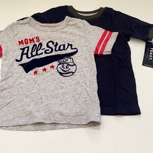 Navy Blue & Grey T-shirts size 3T